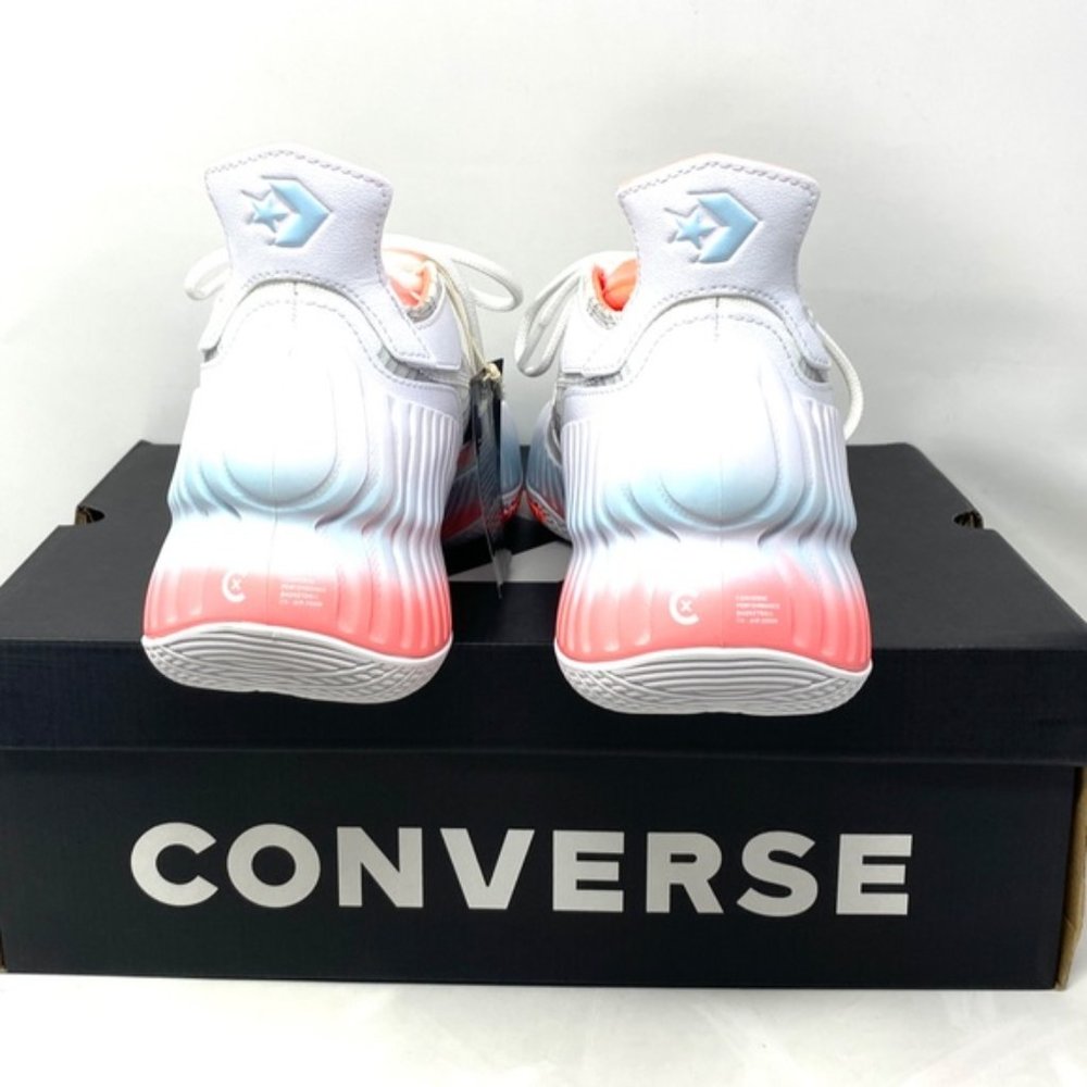 Converse All Star BB Prototype CX Mid Shoes Basketball Women White Lava A03901C - Picture 10 of 12